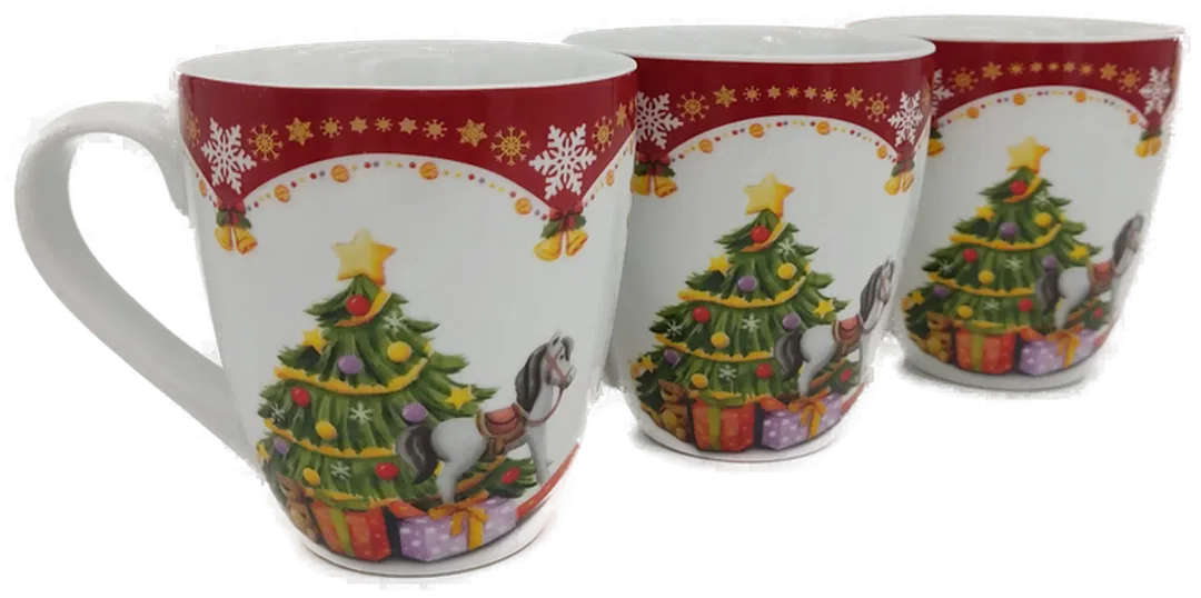 3 Van Well Weihnachtstassen - Bild 4