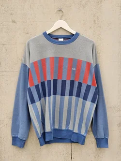 ADIDAS Herren Vintage 90's Pullover, grau - Gr. L