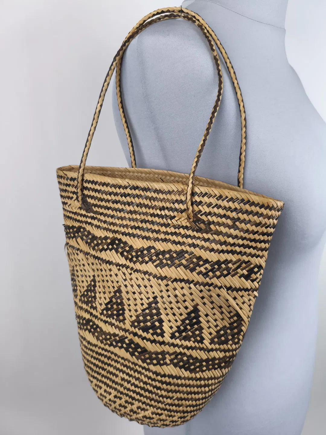 Korbtasche geflochten, Ethno - Bild 4