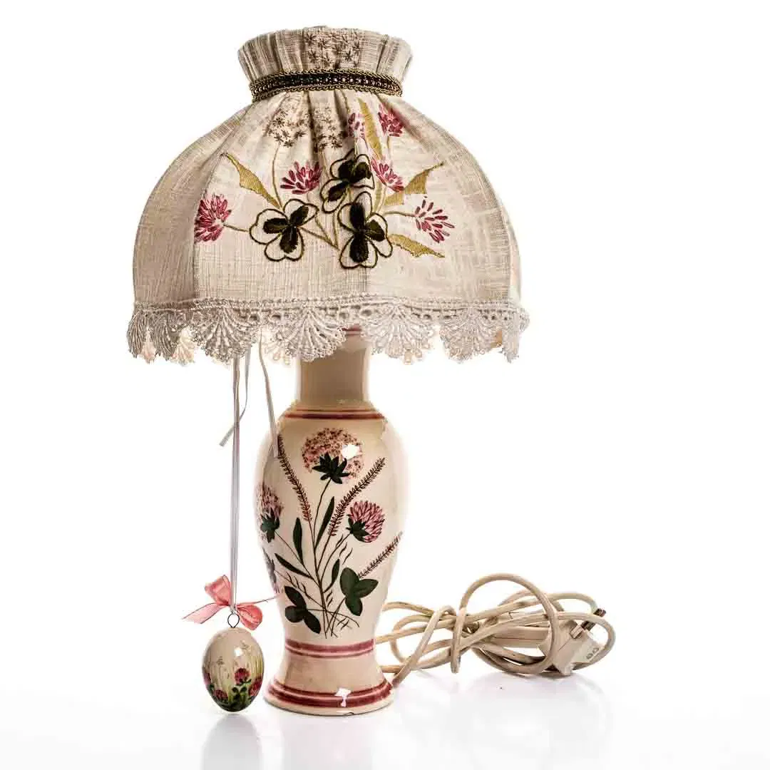 Osterlampe aus Porzellan mit Osterei - Bild 4