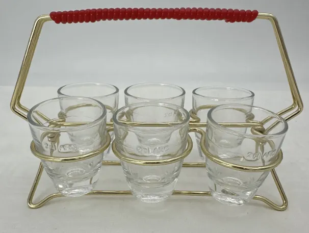 Vintage-Schnapsgläser-Set / 6 Stück  - ca. 1950 - Bild 1