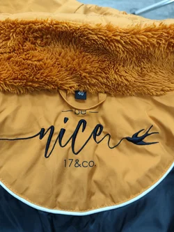 Damenjacke Größe 40 aus Polyester in Senfgelb | Winter-Chic – Vorschau 5