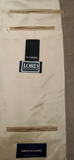 Roy Robson Herren Sakko hellbraun Gr. 114 - Bild 3