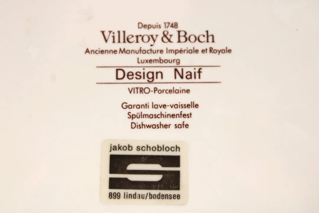 Villeroy & Boch Wandteller – Design Naif – Ø 16,5 cm – Motiv Pferdewagen mit Truthahn – Vitro-Porzellan – Bild 3