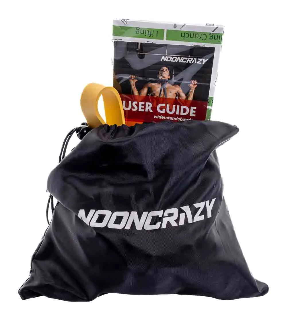 Nooncrazy Widerstandsbänder / Fitnessbänder Set in verschiedenen Längen und Farben - Bild 4