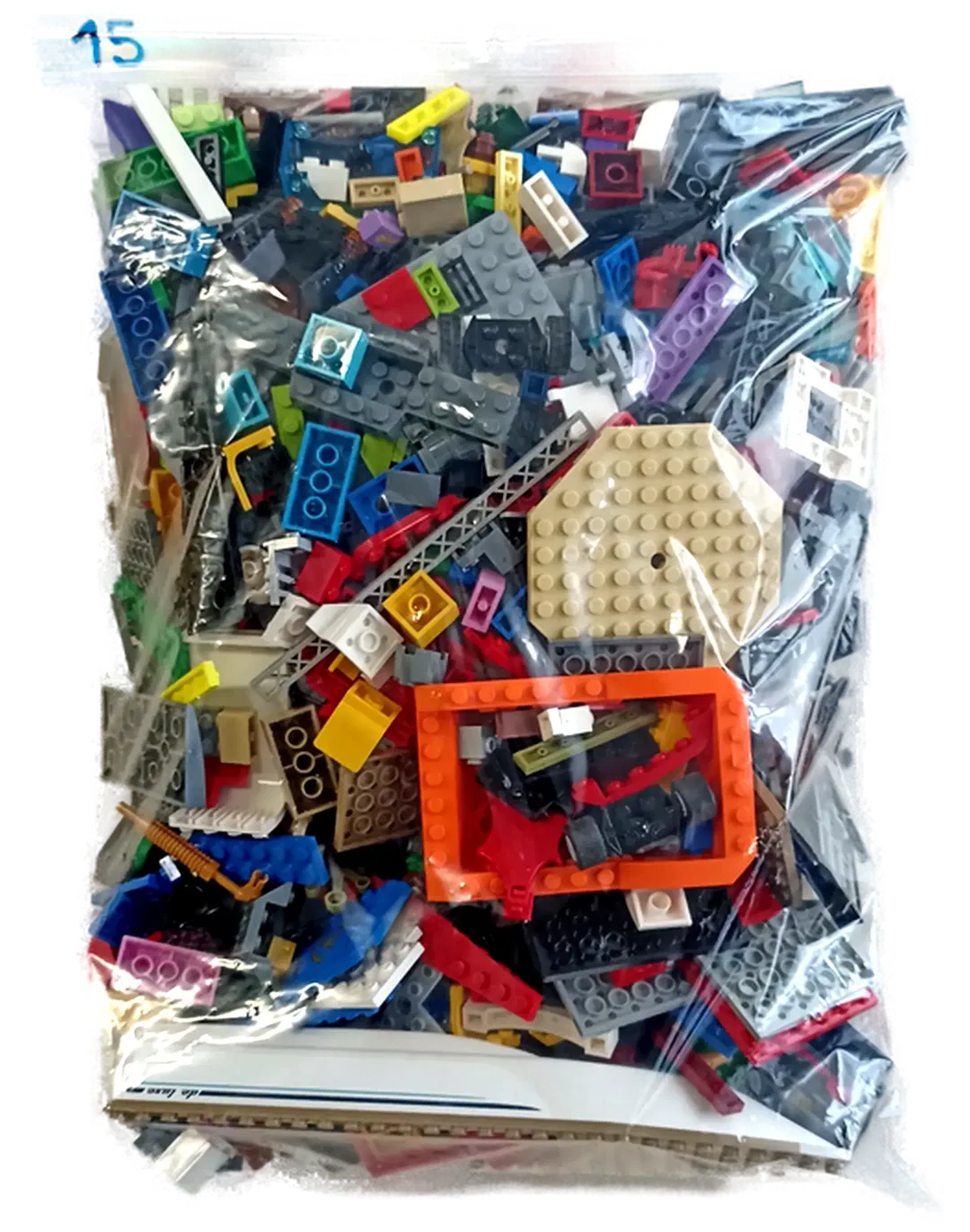  1,5 Kilo LEGO Steine gemischt Nr. 15 - Bild 1