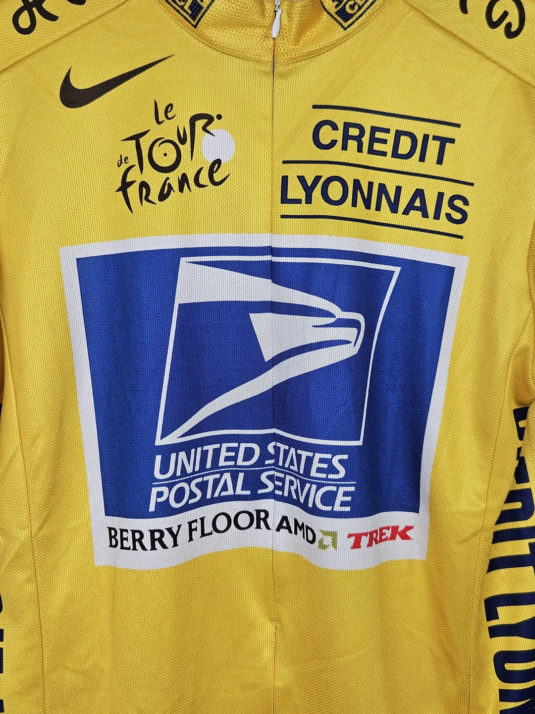 NIKE Herren Fahrrad Trikot "Tour de France", gelb - Gr. L – Bild 3