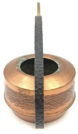 Kupfergießkanne mit Messingkomponenten - Bild 3