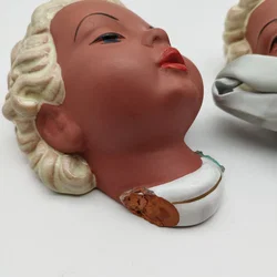 Goldschneider Tonpuppenköpfe Keramik 2er Set | Charakterspuren - Bild 6