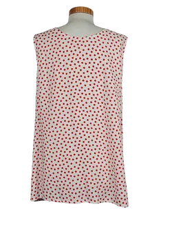 arido Vintage Damen Top, weiß - Gr. L  - Bild 3