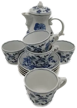 Blue Danube Zwiebelmuster Geschirr Set Vintage - Bild 1