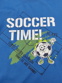 Kinder T-Shirt blau Gr. 110 – Vorschau 3