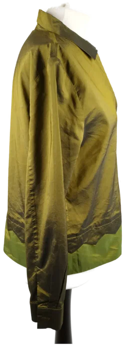 Rene Lizard Bluse - Gr. 40 / 55% Seide - Bild 2