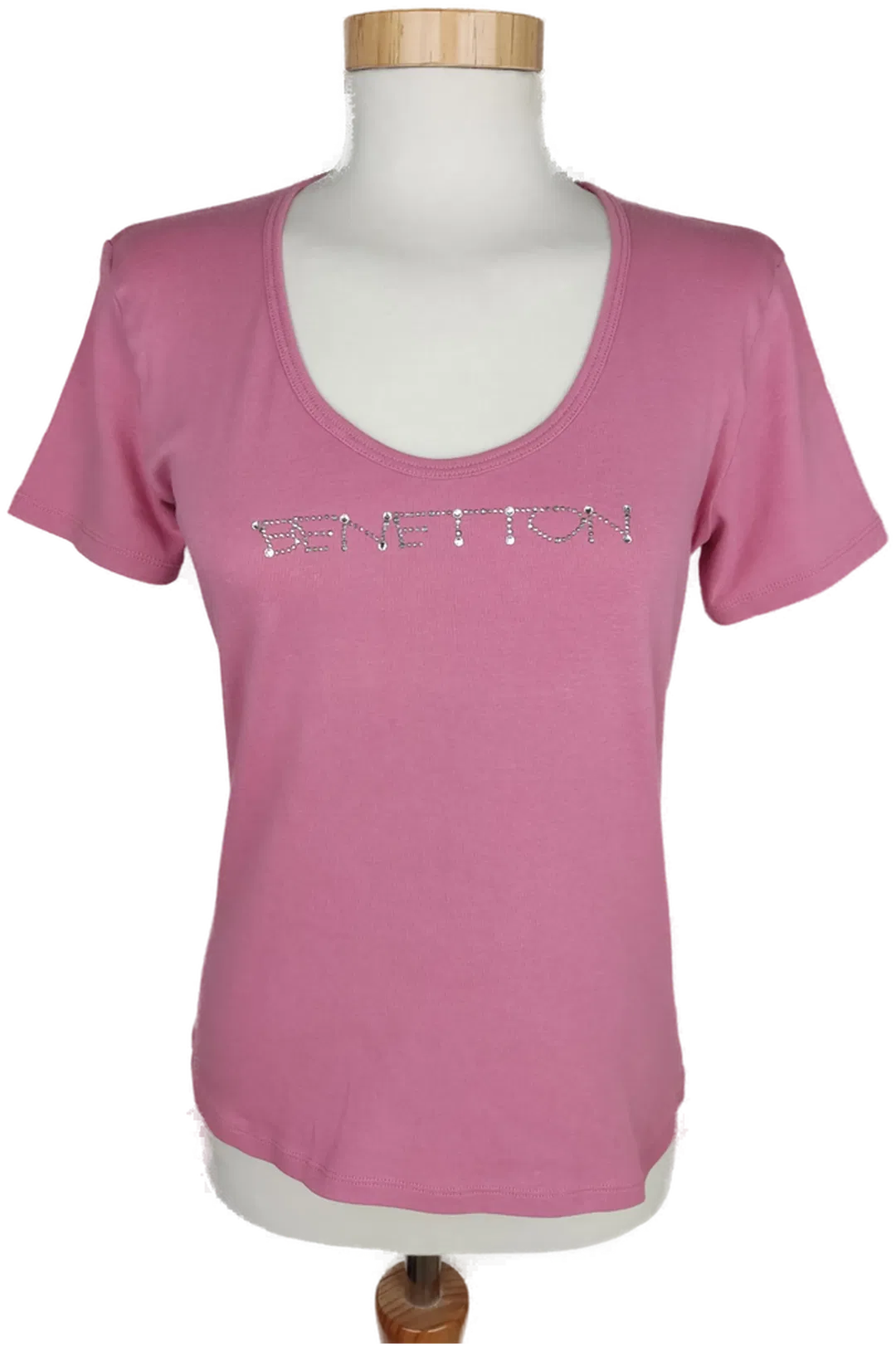 United Colors of Benetton Damen T-Shirt altrosa - L/40 - Bild 4