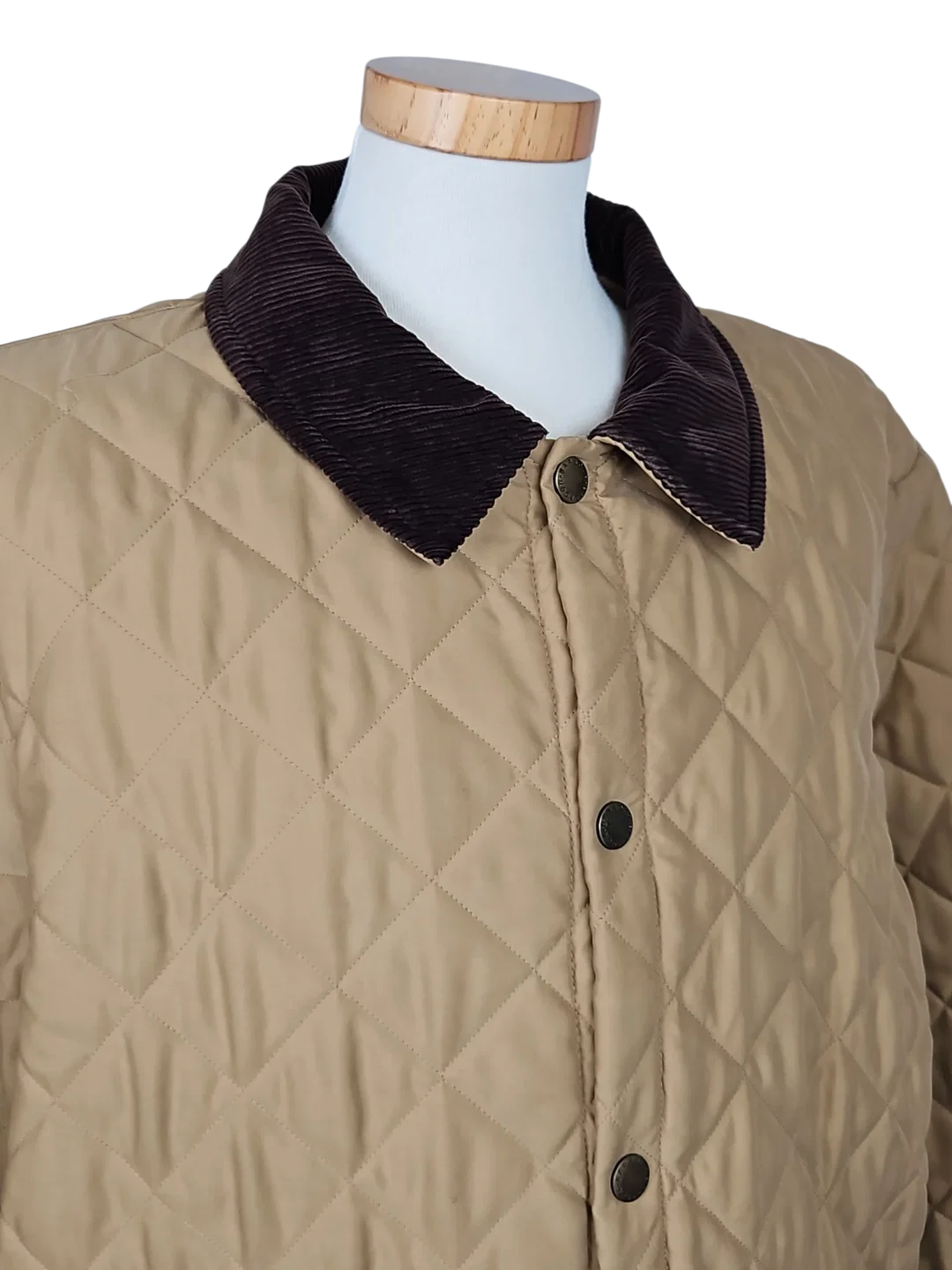 Barbour New Eskdale Herren Jacke, beige - Gr. XL  – Bild 5