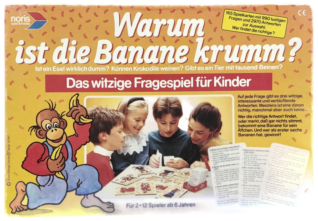 Noris Spiel & Hobby Warum ist die Banane krumm? Fragespiel – Bild 2