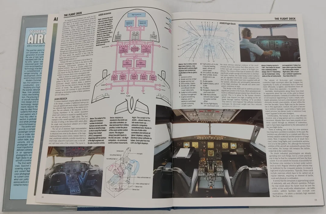 Buch Modern Commercial Aircraft  Sprache ‏Englisch 1988  – Bild 5