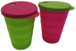 Tupperware, 2 Trinkhalmbecher 