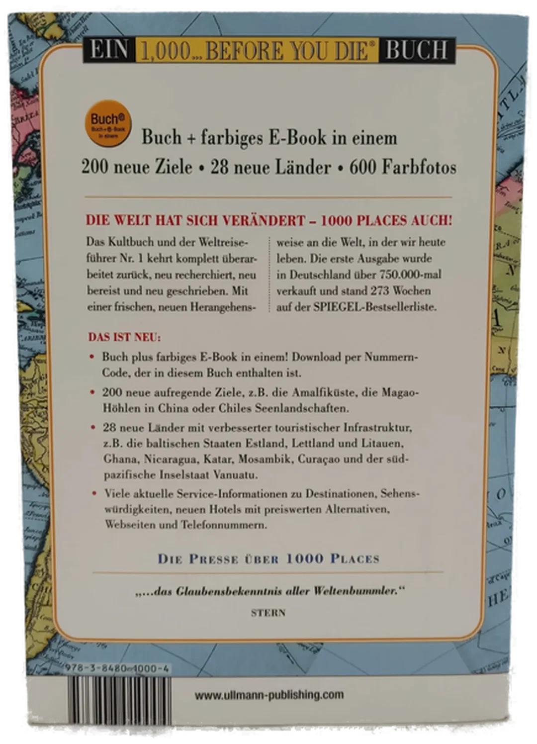 Buch "1000 Places to see before you die" von Patricia Schulz   – Bild 2