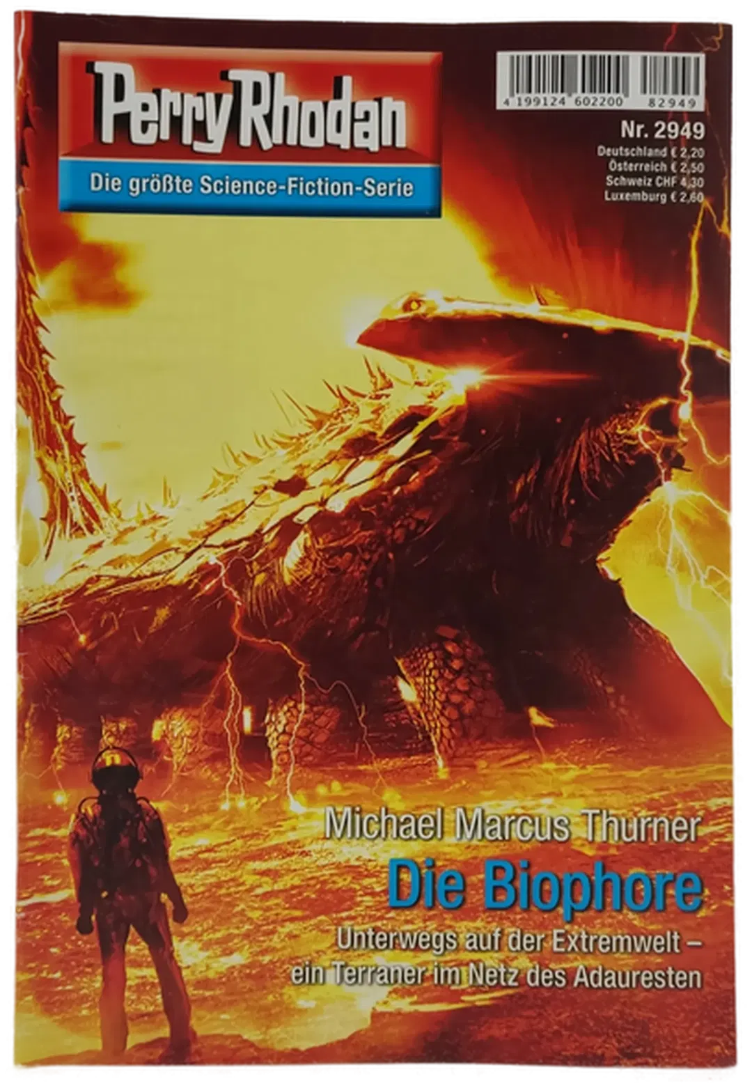 Romanheft Perry Rhodan Die Biophore Erstauflage Nr.2949 - Bild 2