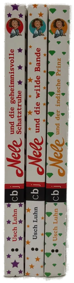 Nele Abenteuer - 3 Bände - und ...die wilde Bande / der indische Prinz / die geheimnisvollw Schatztruhe - Usch Luhn,  - Bild 2