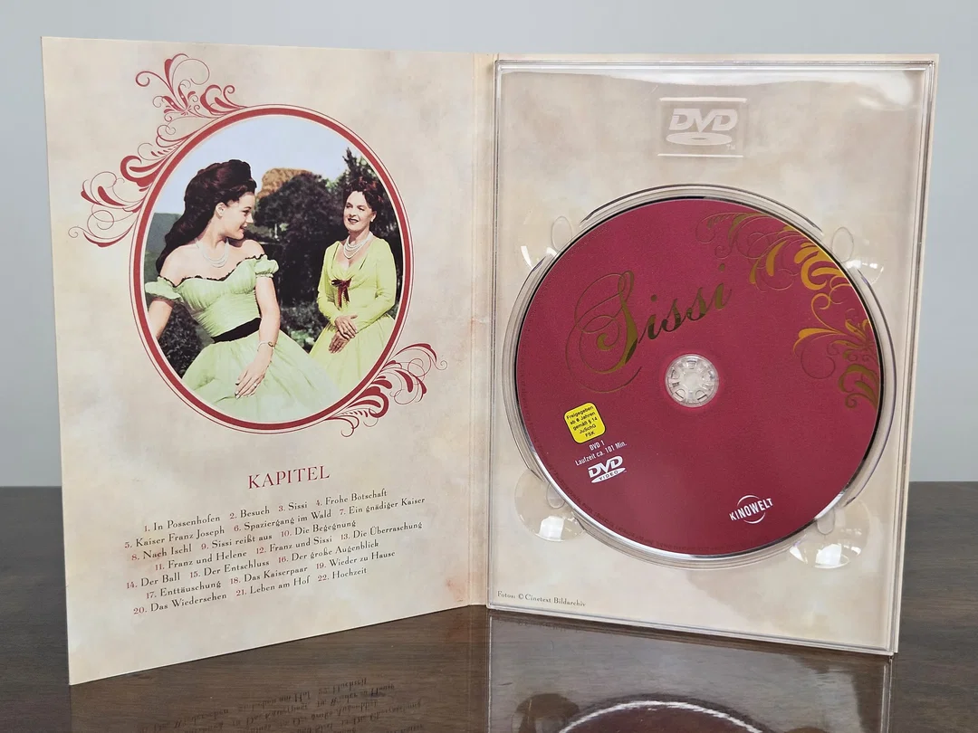ROMY SCHNEIDER - SISSI TRILOGIE - 3 DVS's  – Bild 4