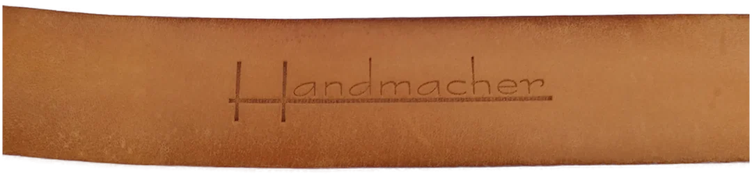 Handmacher Ledergürtel – Bild 5