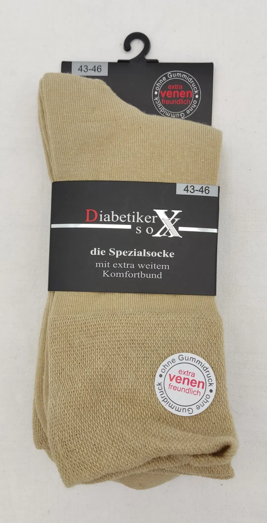 SOX - Diabetiker Socken Gr. 43/46 - Bild 1