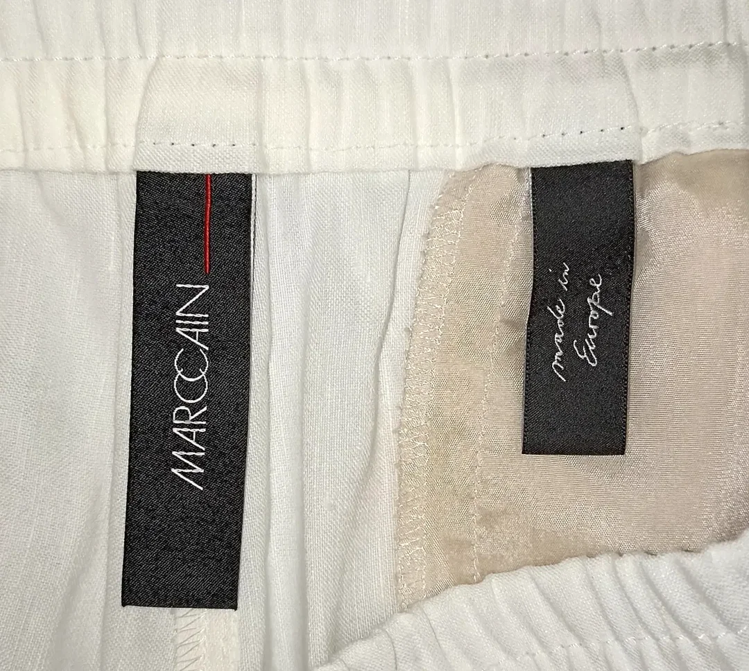 Marc Cain Damen Hose weiß Gr. XL – Bild 3