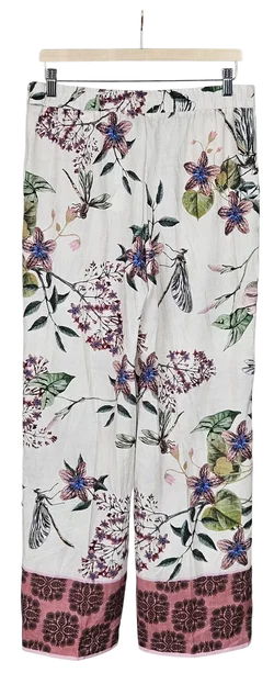 ZARA Damen Hose, weiß - Gr. L  – Vorschau 2