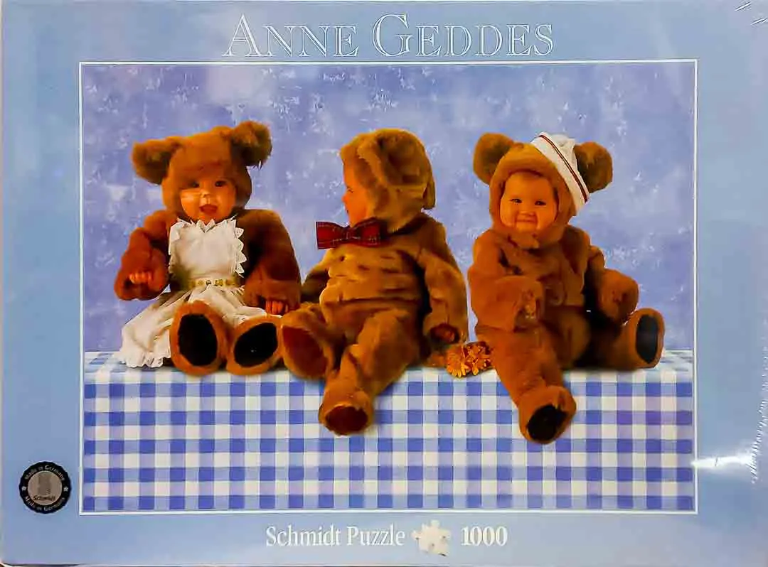 Schmidt Anne Geddes Puzzle Teddybären 1000 Teile fabrikneu versiegelt – Bild 1