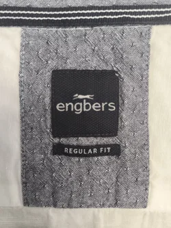 engbers, Herrenshirt, Gr. L, 41/42, Leinen - Bild 3