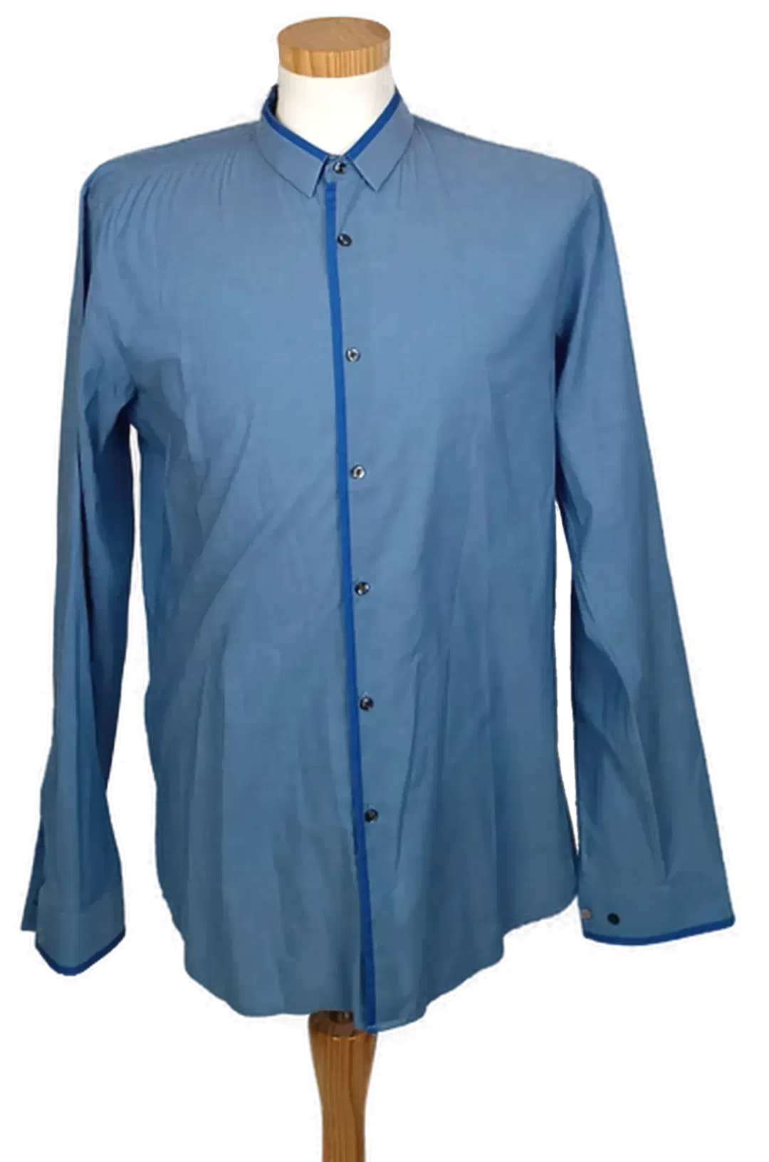 Hugo Boss Slim Herren Hemd blau Gr. XL - Bild 1