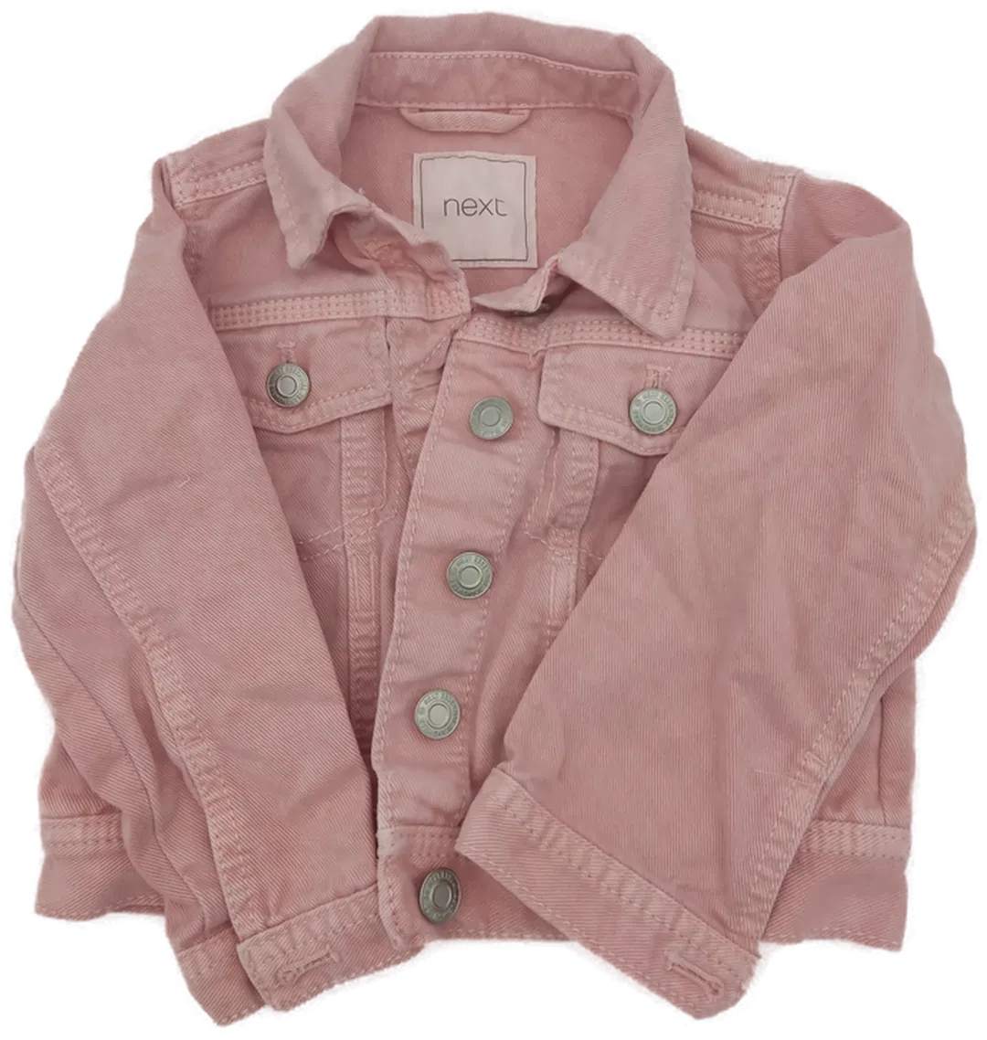 Next Kinder Jeansjacke rosa Gr. 98 cm - Bild 4
