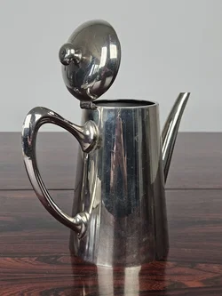 Edelstahl-Kaffeeset im Bauhausstil – Vorschau 3