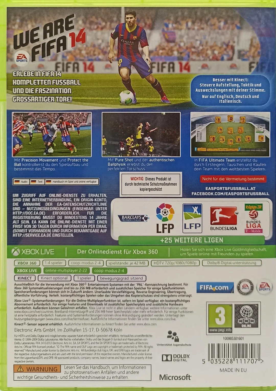 Xbox 360 "EA Sports - FIFA 14" – Bild 2