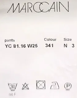 Marc Cain Hosen gemustert Gr. M - Bild 5