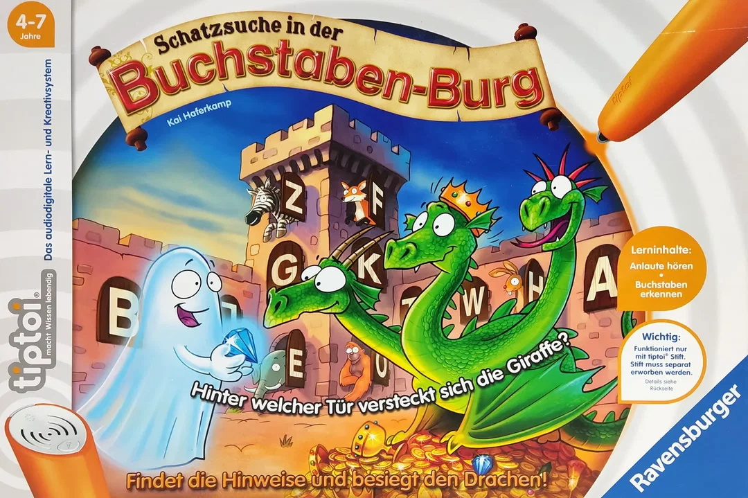 tiptoi® Schatzsuche in der Buchstaben-Burg - Ravensburger - Bild 1