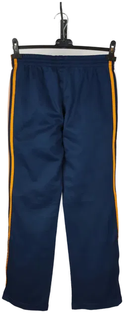 Adidas Unisex Trainings- Jogginghose dunkelblau/orange - XS/44 - Bild 2