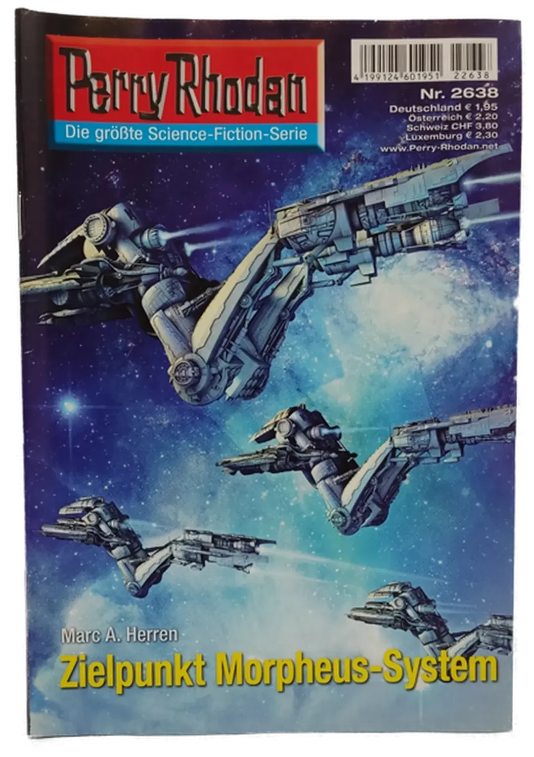  Romanheft Perry Rhodan Zielpunkt Morpheus-System Erstauflage Nr.2638 - Bild 2