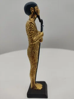Goldener Ptah Porzellan & Zertifikat von Franklin Mint | Limitierte Rarität - Bild 4