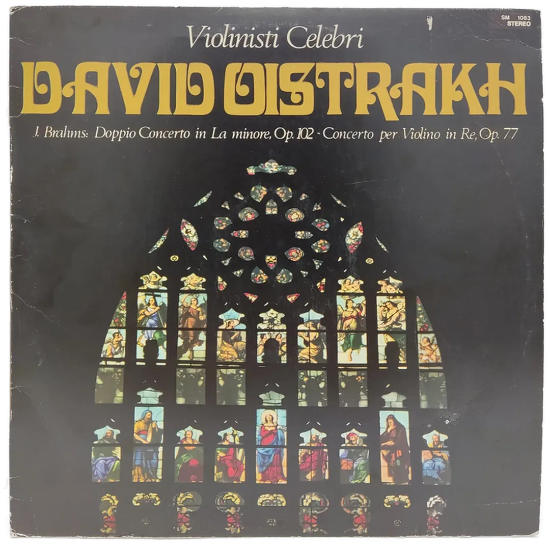Vinyl LP - David Oistrakh, Johannes Brahms  - Violinisti Celebri  - Bild 1