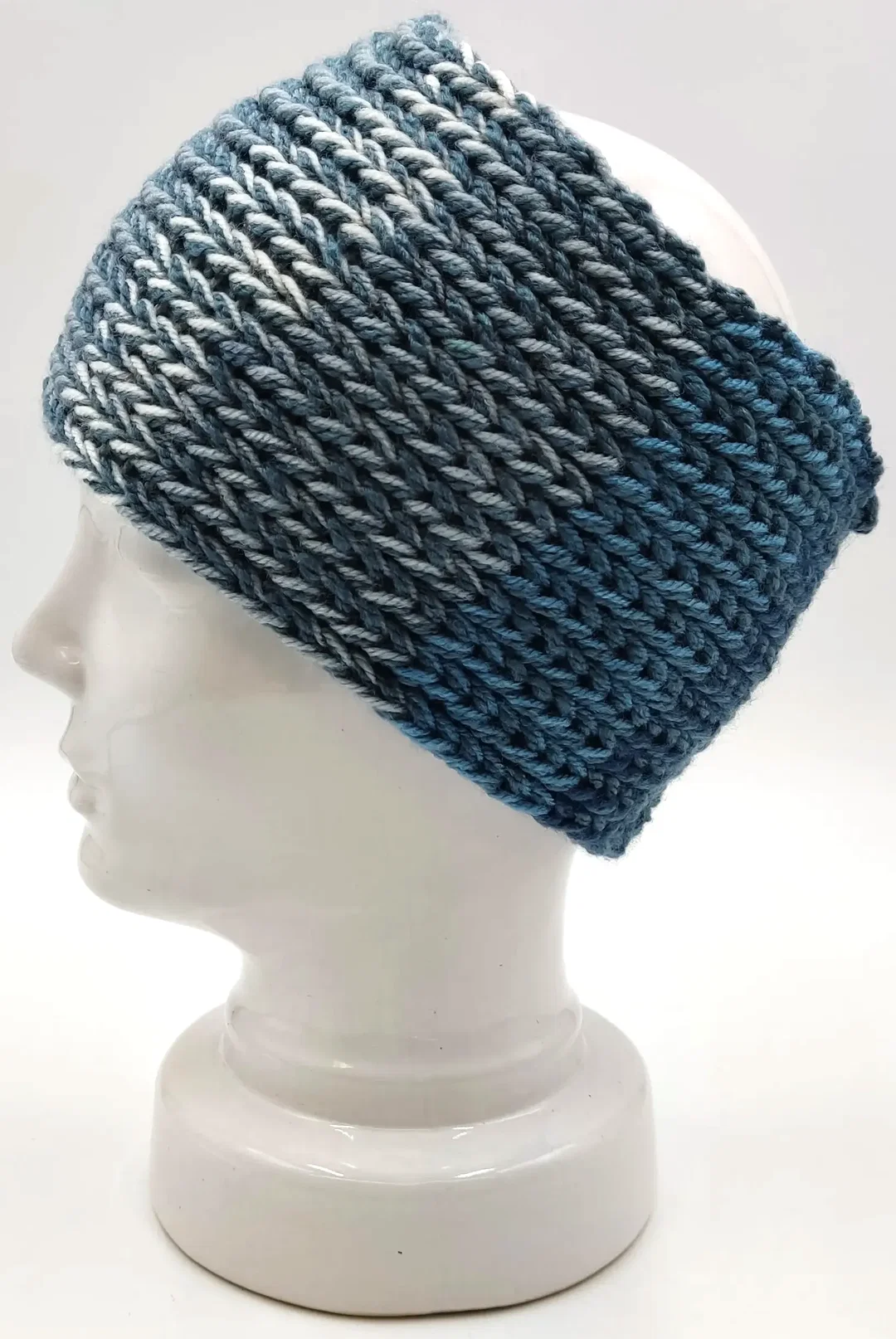 Handgestricktes Stirnband – Bild 2