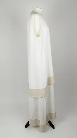 DS Maxikleid - Größe XL, 60% Leinen 40% Baumwolle - Bild 2