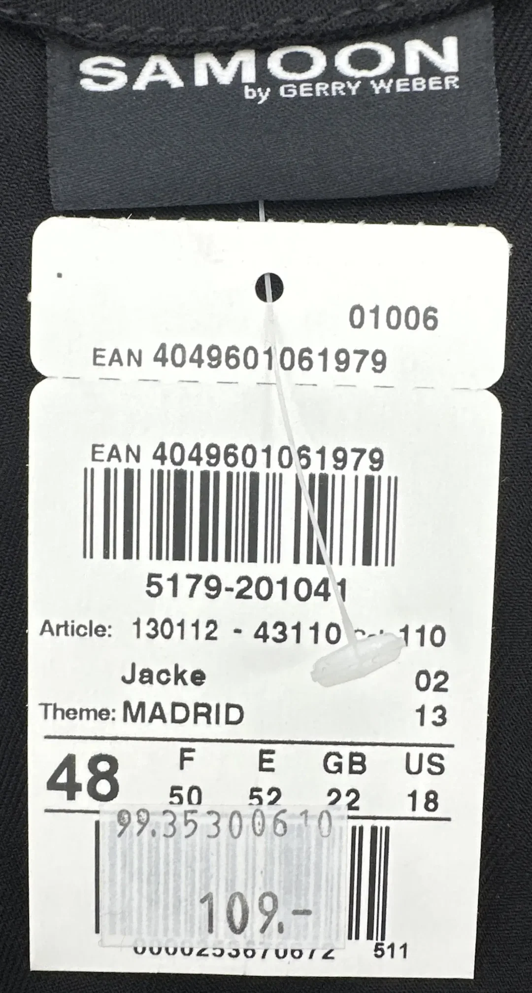 Samoon by Gerry Weber - Damenjacke - Gr. 48 – Bild 4