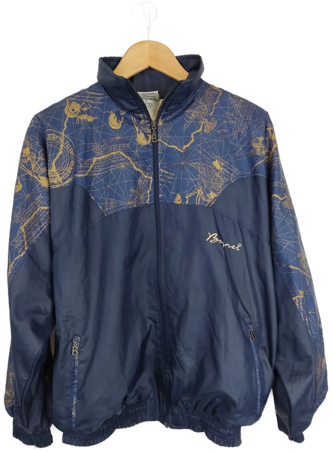 Bogner Damen Jacke Blau/Gold, Gr. S, Vintage - Bild 1