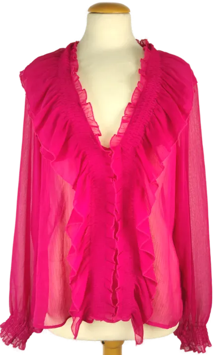 Damenbluse Zara Polyester Gr. 38 | Frühlingsleicht - Bild 1