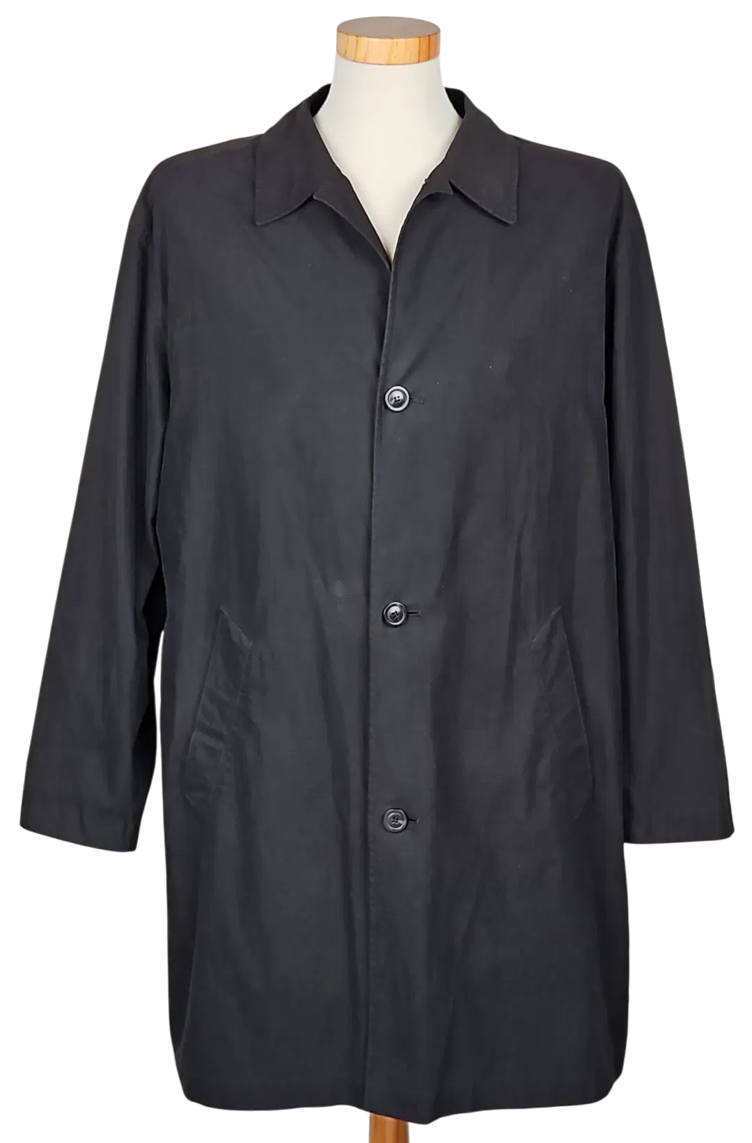 Mantel Herren, schwarz - Gr. XL  - Bild 1