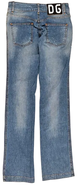 DOLCE & GABBANA Damen Jeans, blau - Gr. 27 - Bild 2