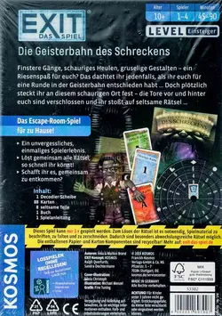 KOSMOS EXIT - Das Spiel - Die Geisterbahn des Schreckens für Einsteiger des Escape Room - Bild 2
